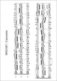 ATV014 • MOZART - 'Canzonetta' und 'La ci darem' - Spielp.