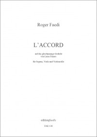 FAE136 • FAEDI - L'ACCORD - Playing score